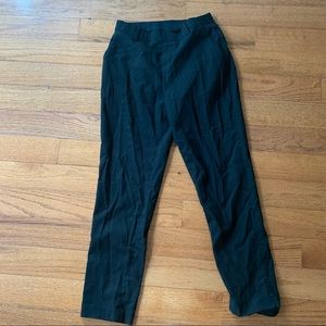 Uniqlo - stretch dress pants - black